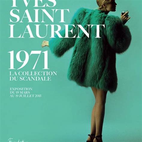 Yves Saint Laurent, Paris, 1971 